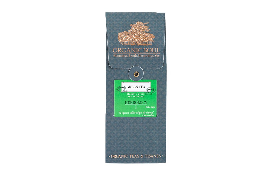 Organic Soul Green Tea    Box  36 grams